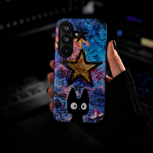 Black Cat Phone Case | Cute & Edgy Cover
